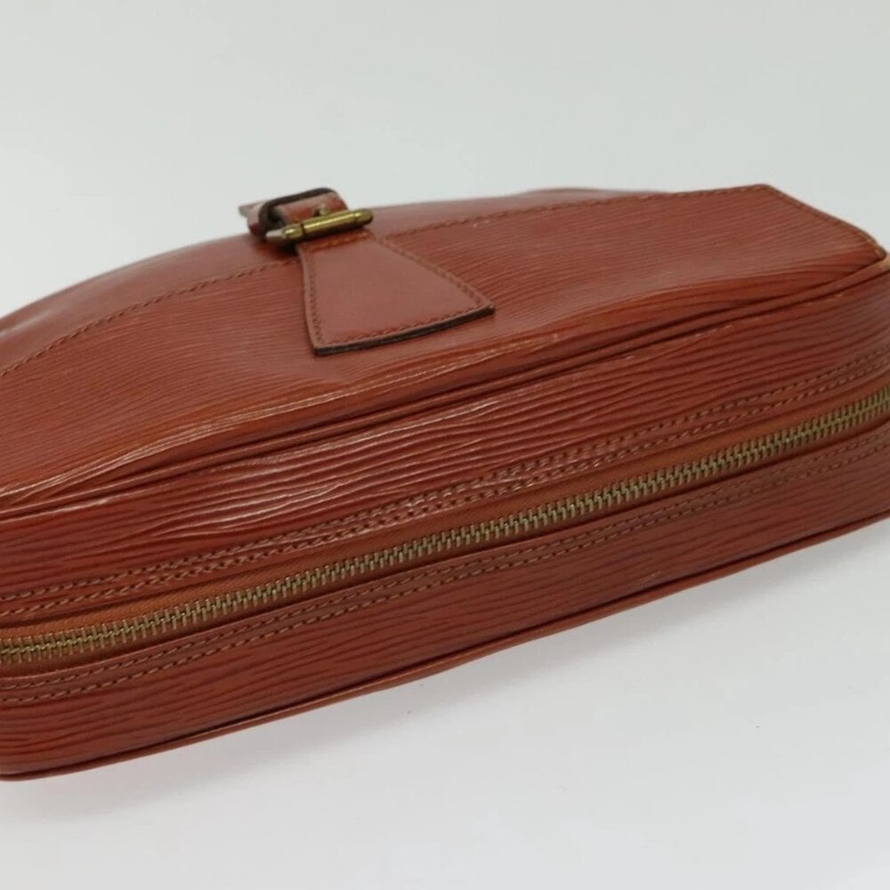 LOUIS VUITTON Epi Jeune FilleMM Shoulder Bag Brown - Picture 10 of 16